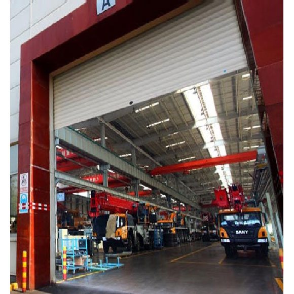 Industrial Windproof Roller Shutter Khomo