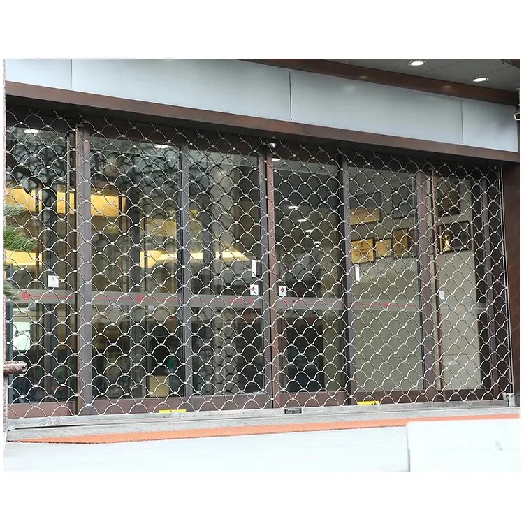 Chitetezo cha Grille Roller Shutter Khomo